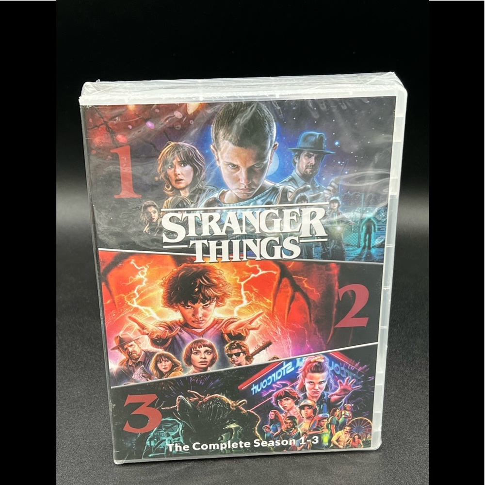 Stranger Things Seasons 1-3, DVD